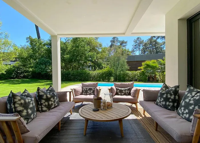 D'exception Avec Piscine Et Jardin Proche Plages Et A Hossegor - Fr-1-791-5 فيلة سورت-هوسيغور