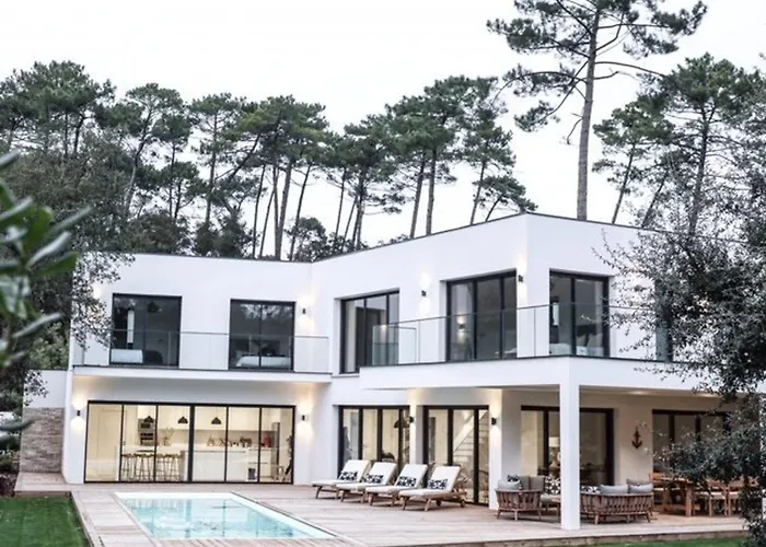 D'exception Avec Piscine Et Jardin Proche Plages Et A Hossegor - Fr-1-791-5 فيلة